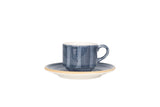 Aura Dusk Tazzina da caffè con piattino - 80cc - set da 6 - Chaplin Home