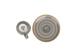 Aura Space Tazzina da caffè con piattino - 80cc - set da 6 - Chaplin Home