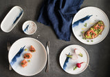 Blue Wave Tiefer Teller 25 cm (1300cc) - Chaplin Home