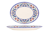 Kadim Ovale Assiette de service 31x24cm