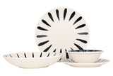 Lavis Black Dinnerware Set 24 pcs (Large)