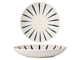 Lavis Black Dinnerware Set 24 pcs (Large)