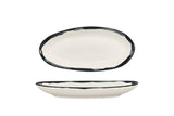 Lavis Black Assiette de service 20x12 cm (240cc)