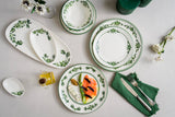 Lavis Green Serviceplade 12x8 cm (80cc)