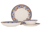 Retro Floral Servizio Piatti 24 pz (Medio)