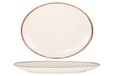 Prato de serviço Brunilda 31 cm - oval - Chaplin Home