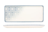 Casa Blue Rectangulaire Assiette de service 35x15cm
