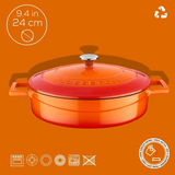Cast Iron Casserole - 24 cm - Chaplin Home