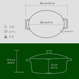Cocotte en Fonte - 28 cm - Chaplin Home