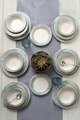 Deep Green Assos Dinnerware Set 24 ks - Chaplin Home