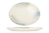 Earth Ovale Assiette de service 36x21 cm