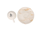 Granix Espresso Kop (80cc) & Schotel Set van 6