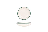 Grøn kant skål 13 cm - Chaplin Home