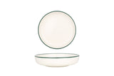 Hluboký talíř Green Edge 17 cm (410 ccm) - Chaplin Home