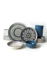 Keraart Mosaic Marvels Dinnerware Set 24 pcs - Chaplin Home