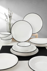 Keraart Simply Spisesæt 12 stk - Chaplin Home