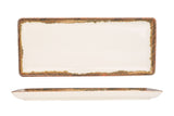 Fluer Amber Piatto Servizio Rettangolare 35x15 cm