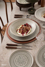 Plato Postre Miras 21 cm