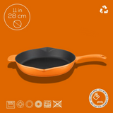 Gietijzeren Koekenpan - 28 cm