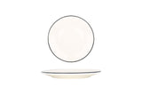 Linea Black Dessertteller 17 cm - Chaplin Home