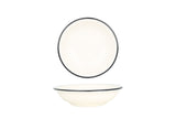 Linea Sort serviceplade 15 cm (330cc) - Chaplin Home