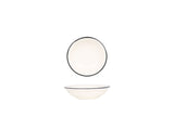 Linea Sort serviceplade 9 cm (50cc) - Chaplin Home