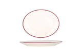 Linea Burgundy Placa de serviço 20x15,6 cm - Chaplin Home