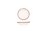 Linea Burgundy Talerz serwisowy 9 cm (50cc) - Chaplin Home