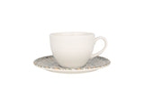 Luca Mosaik-Teetasse mit Untertasse - 230 cc - 6er-Set - Chaplin Home