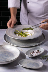Omnia Oval serviceskylt 19cm - Chaplin Home
