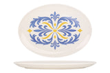 Strada Oval Service Plate 33x19 cm - Chaplin Home